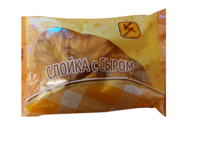 

Слойка с сыром 90г клинский хк