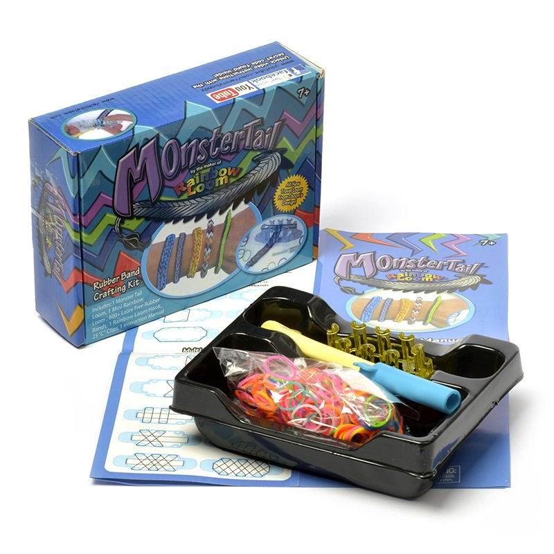 

Детское творчество Набор резинок для плетения Monster" 650 штук ЭК.Е-246, 650 шт. от