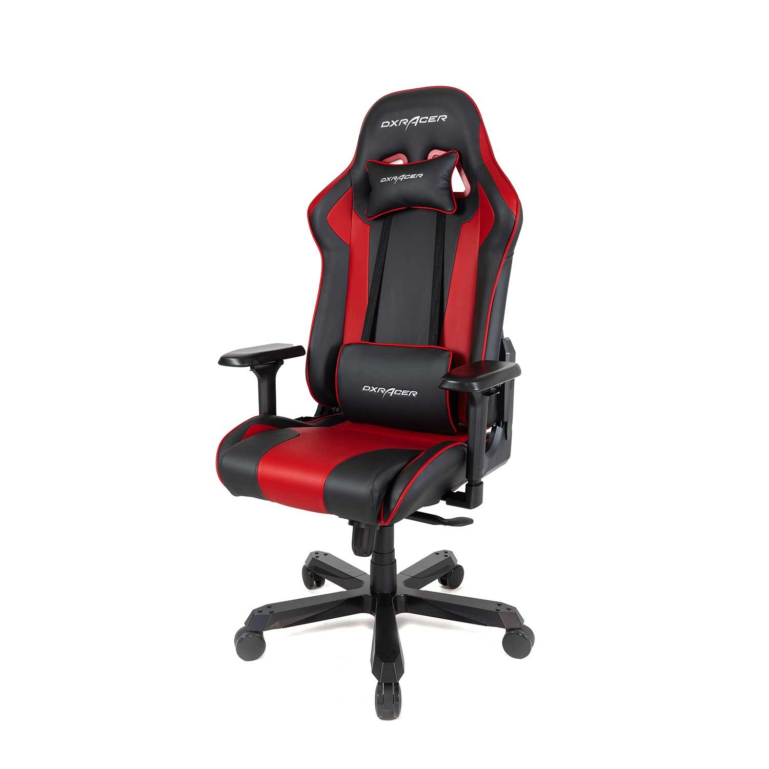 Игровое Кресло DXRacer KING OH/KA99/NR (искусственная кожа) черно-красное