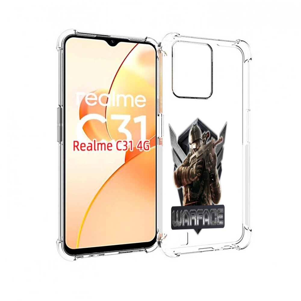 Чехол MyPads игра про войну для OPPO Realme C31
