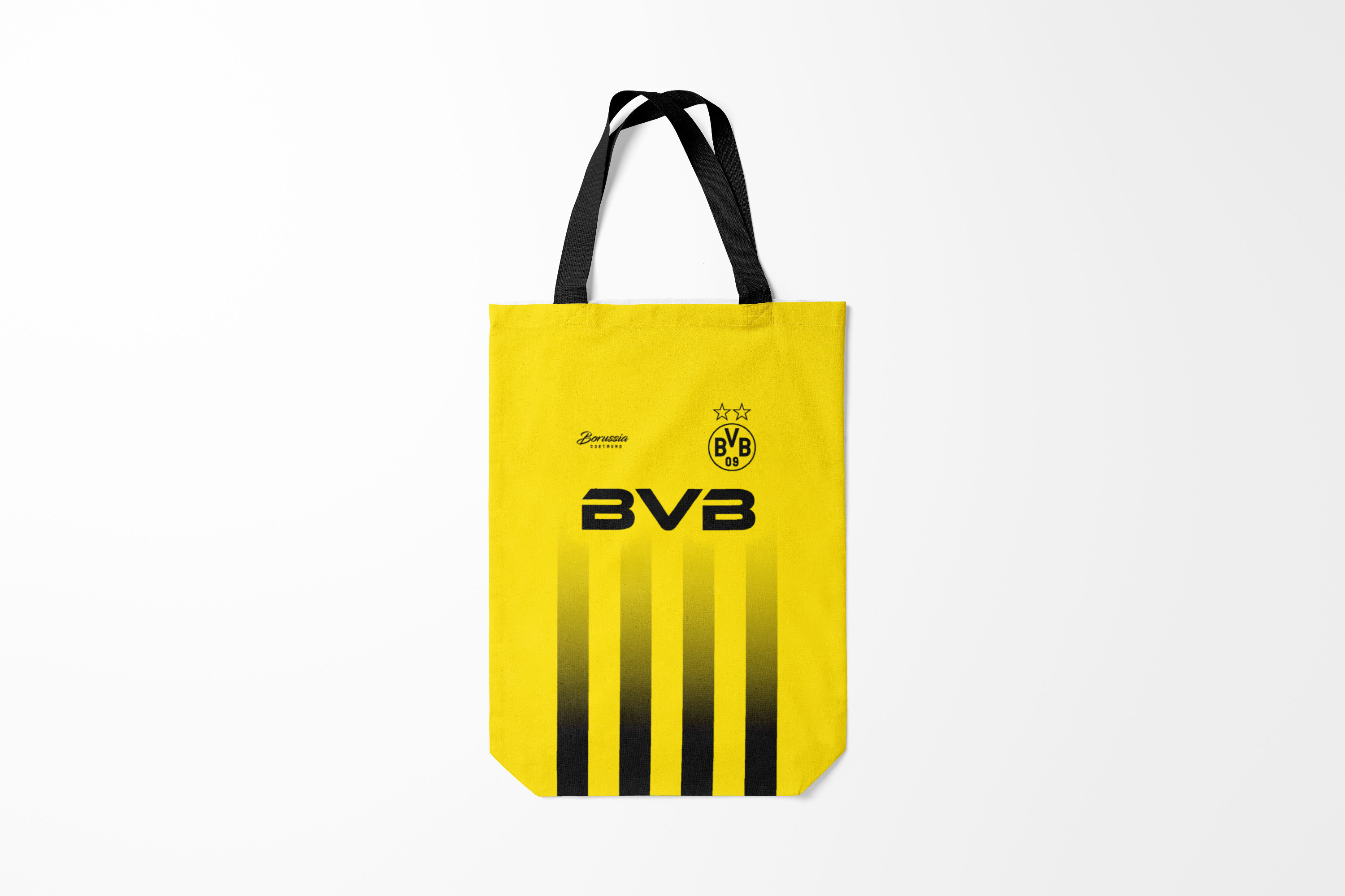 

Сумка шoппер унисекс Burnettie Borussia Боруссия Дортмунд, желтый, Borussia Боруссия Дортмунд
