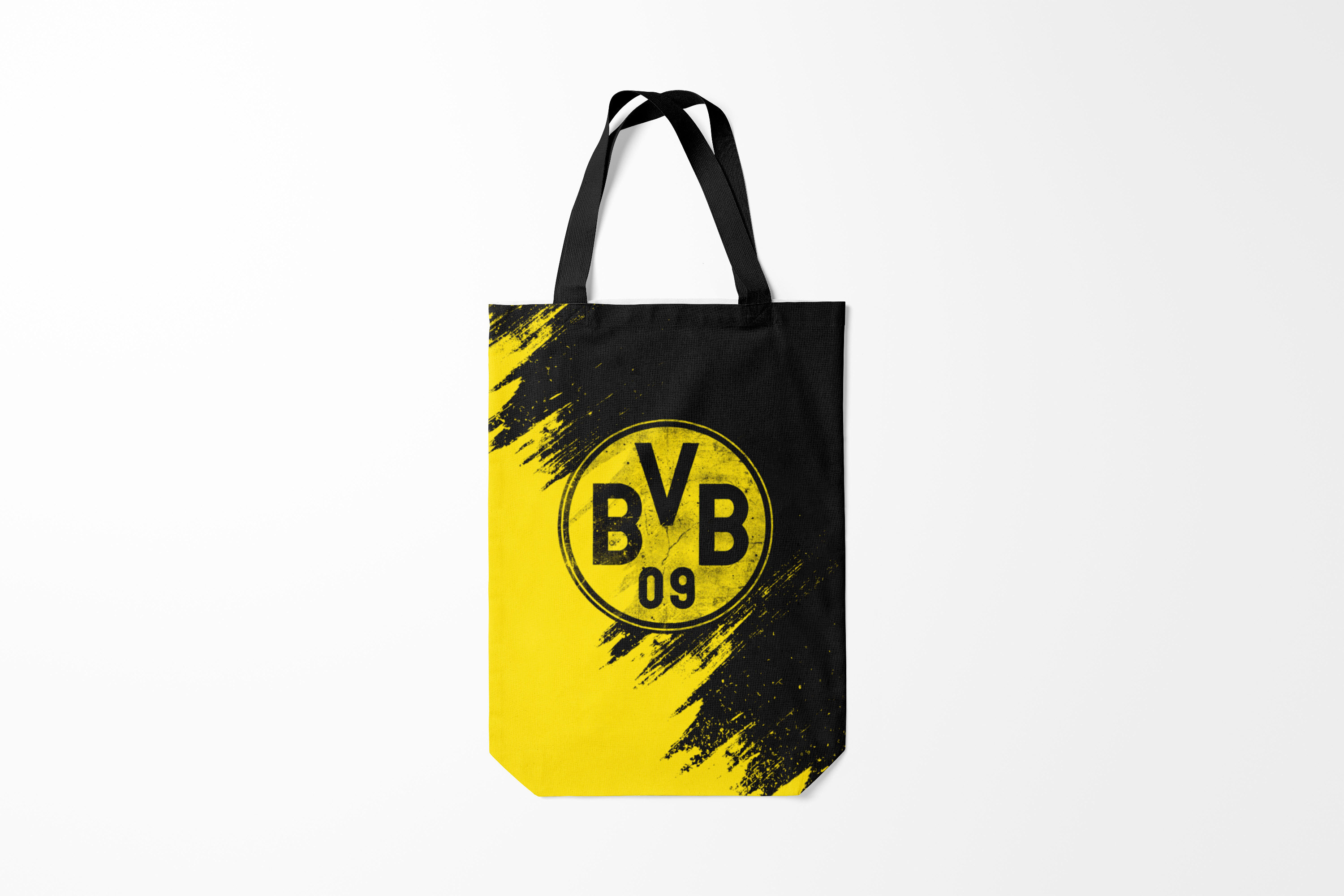 

Сумка шoппер унисекс Burnettie Borussia Боруссия Дортмунд, черный, Borussia Боруссия Дортмунд