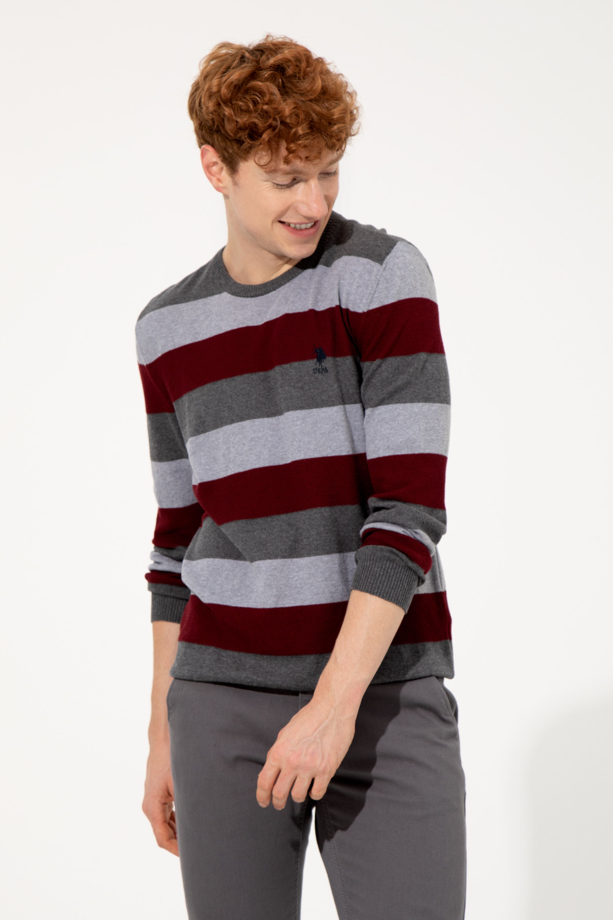 

Джемпер мужской U.S. POLO Assn. G081GL0TK0BEKER серый S, G081GL0TK0BEKER