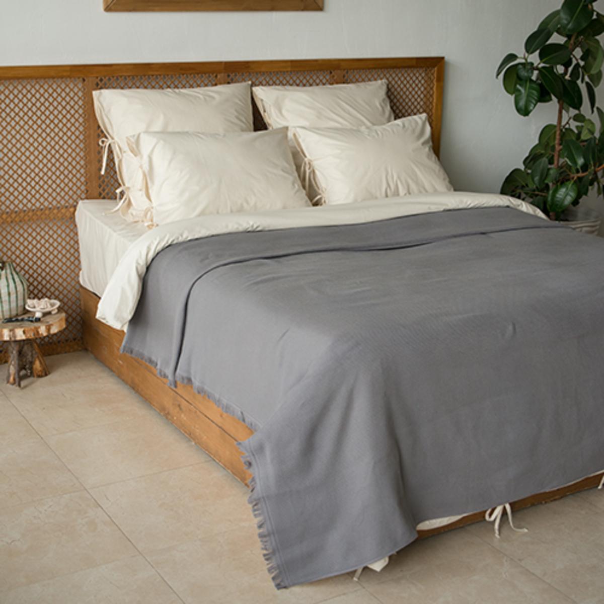 

Покрывало Традиция 200х220 жаккард Серый, 29836922-Евро, Жаккард бахрома