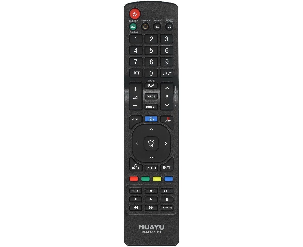 Универсальный пульт Huayu для LG RM-L915RU 403₽