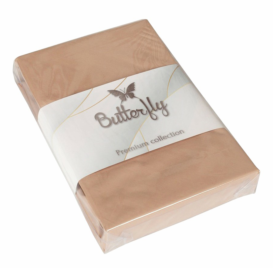 

Пододеяльник Butterfly Premium Collection 175x200 см сатин на молнии серо-сливочный, Голубой;бежевый