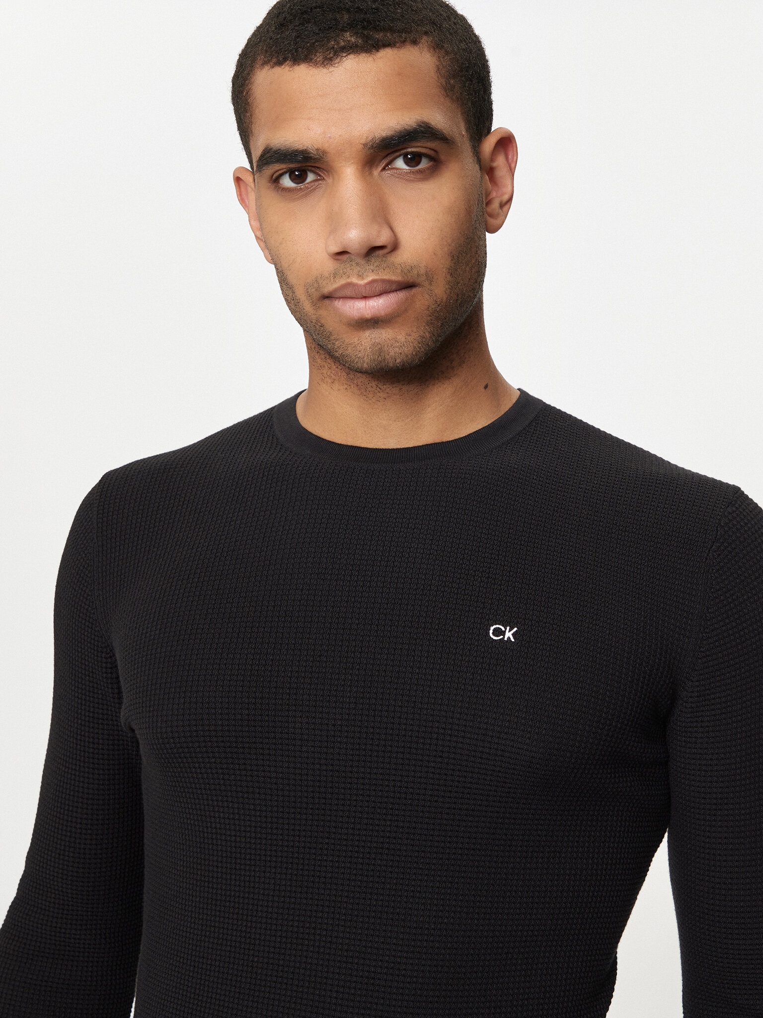 Свитер Calvin Klein для мужчин черный-BEH S K10K113031 12990₽