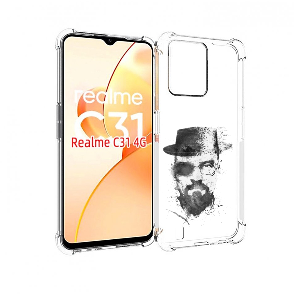 

Чехол MyPads загадочный человек для OPPO Realme C31, Прозрачный, Tocco