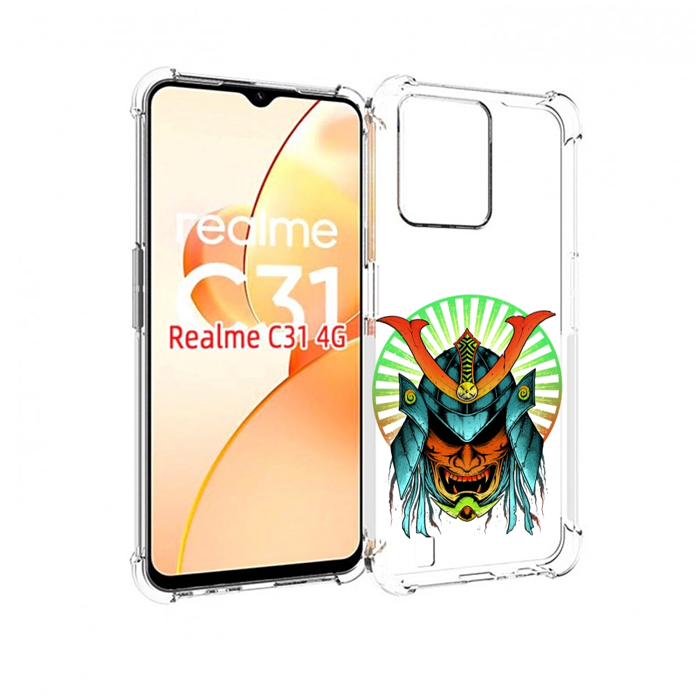 

Чехол MyPads ешимитсу рисунок для OPPO Realme C31, Прозрачный, Tocco