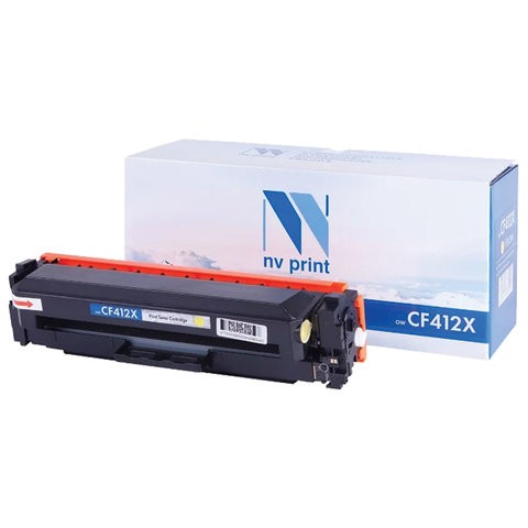 

Картридж для лазерного принтера NV Print CF412X, Yellow, совместимый, Желтый