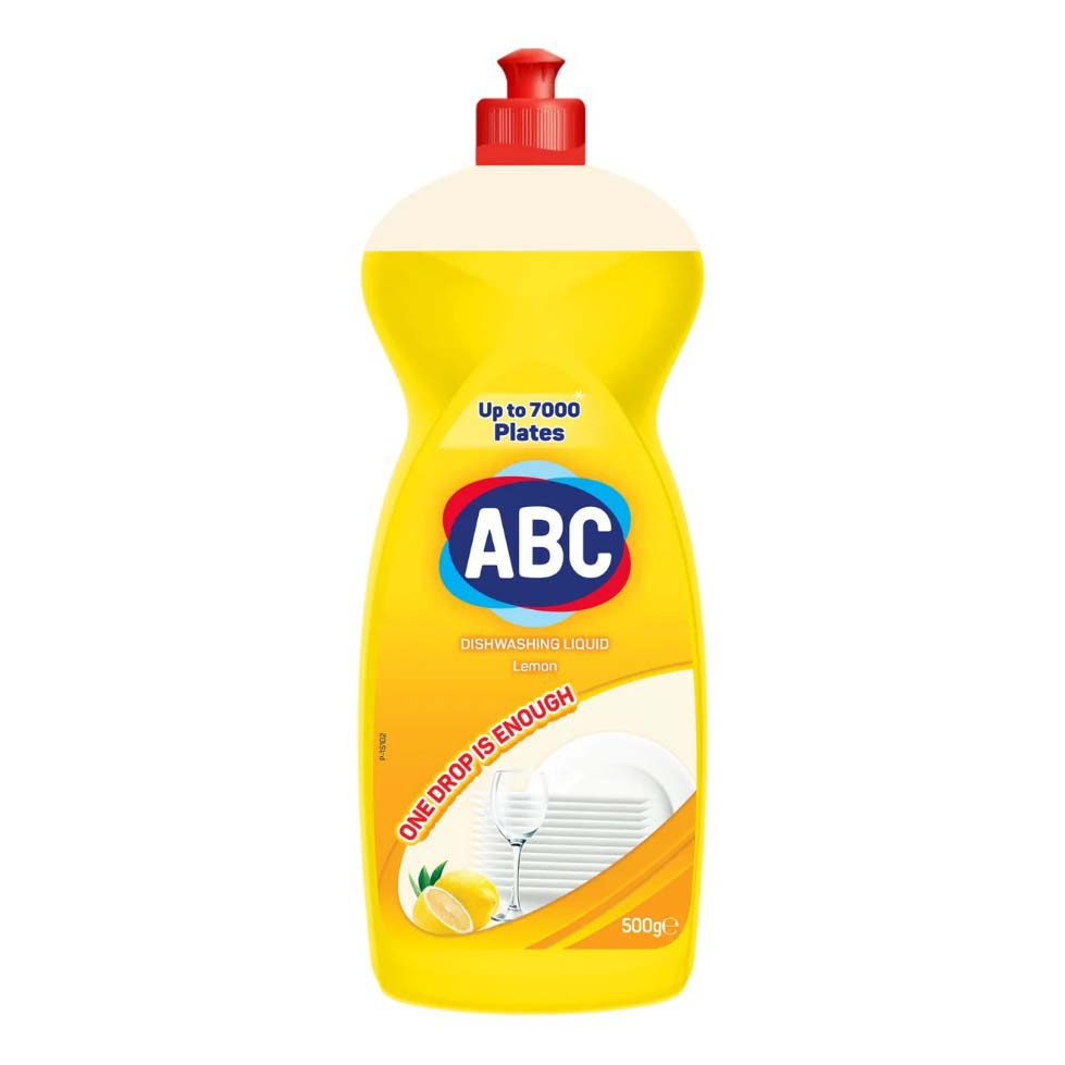 Гель для мытья посуды ABC Лимон, 500 г
