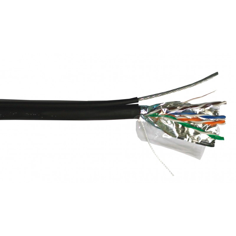 

Lanmaster Кабель Lanmaster TWT-5EFTP2-OUT кат.5е F/UTP 2X2X24AWG PE 305м черный