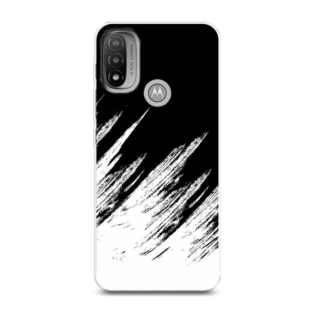 

Чехол Awog на Lenovo K14 Plus/Motorola Moto E20/E30/E40 "Черно белые брызги", Разноцветный, 243450-3