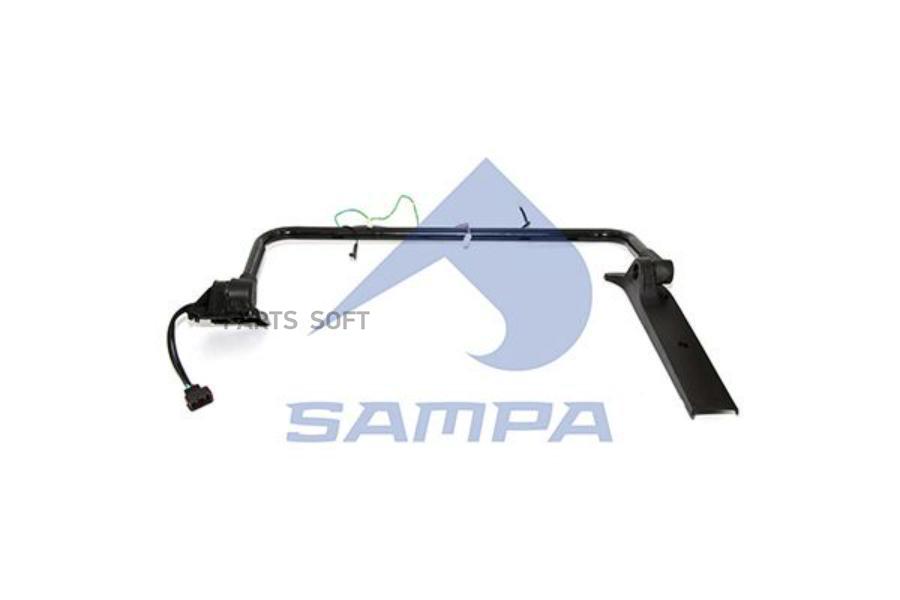 

SAMPA 079414 SA079.414_кронштейн зеркала левый 800x270x28mm\ DAF/VOLVO/RVI 1шт