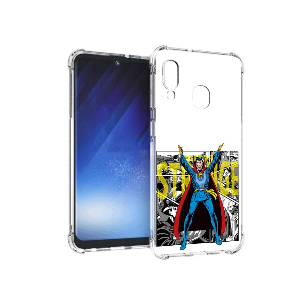 Чехол MyPads Tocco для Samsung Galaxy A20e доктор стренж комикс (PT133424.505.334)