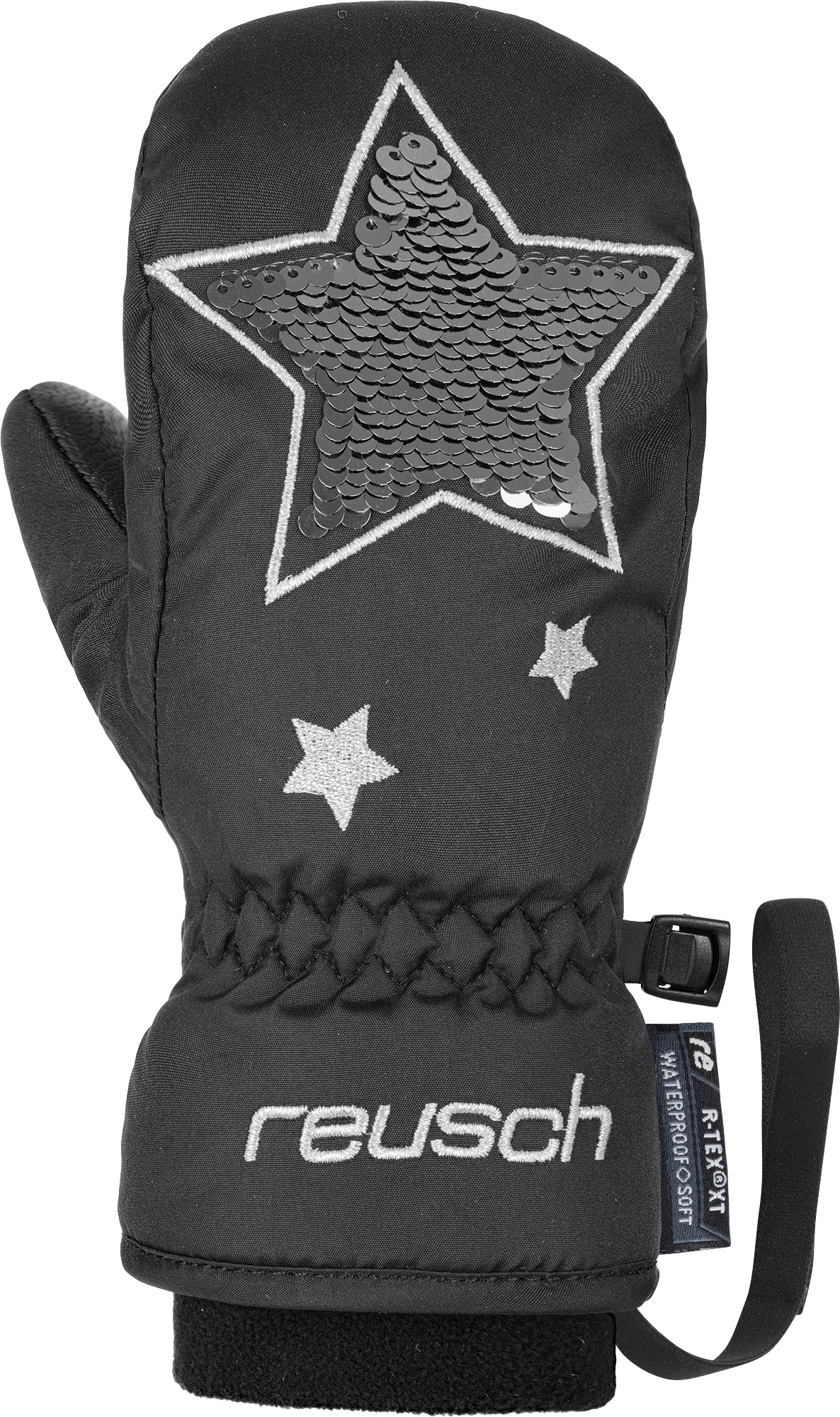 Варежки Reusch 2021-22 Halley R-Tex Xt Mitten Black/Silver (Inch :Ii)