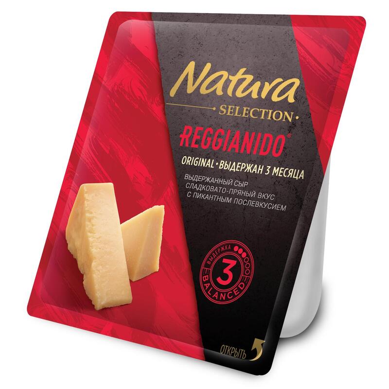 Сыр полутвердый Natura Original Reggianido Пармезан 32% 150 г