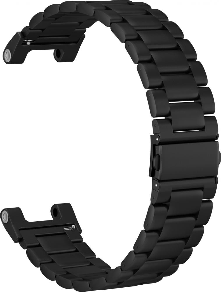 

Ремешок стальной GSMIN Classic Collection для Amazfit T-Rex (Черный)