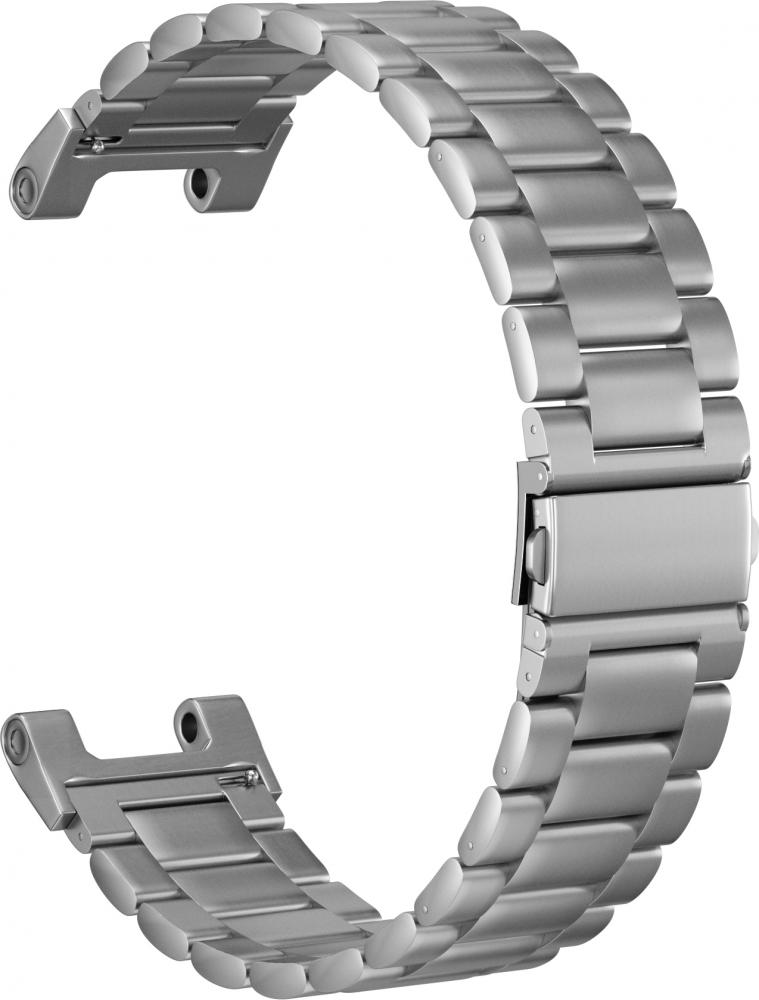 

Ремешок стальной GSMIN Classic Collection для Amazfit T-Rex (Серебристый)