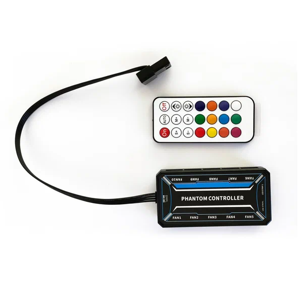 

Контроллер RGB HIPER HFC-001, Черный, Контроллер RGB HIPER HFC-001