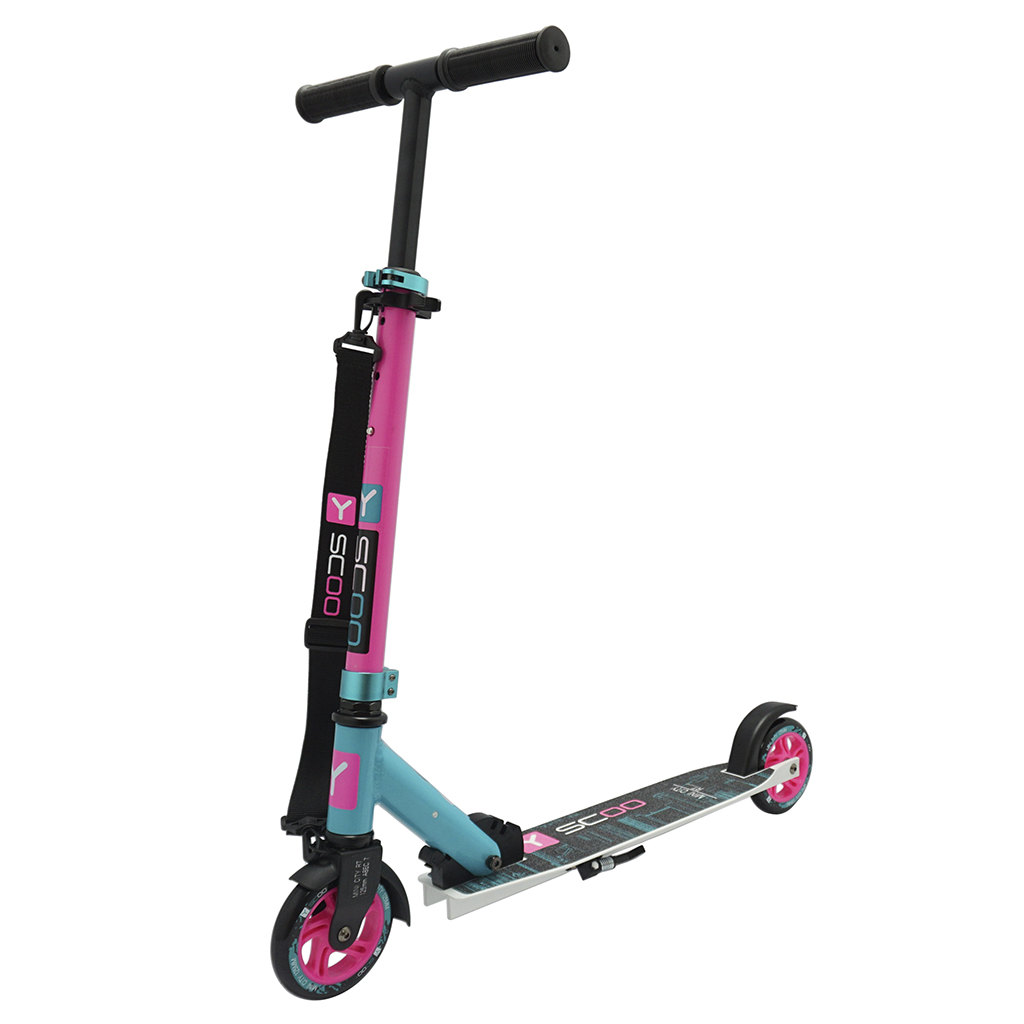 

Самокат Y-SCOO RT 125 mini city Montreal pink-blue