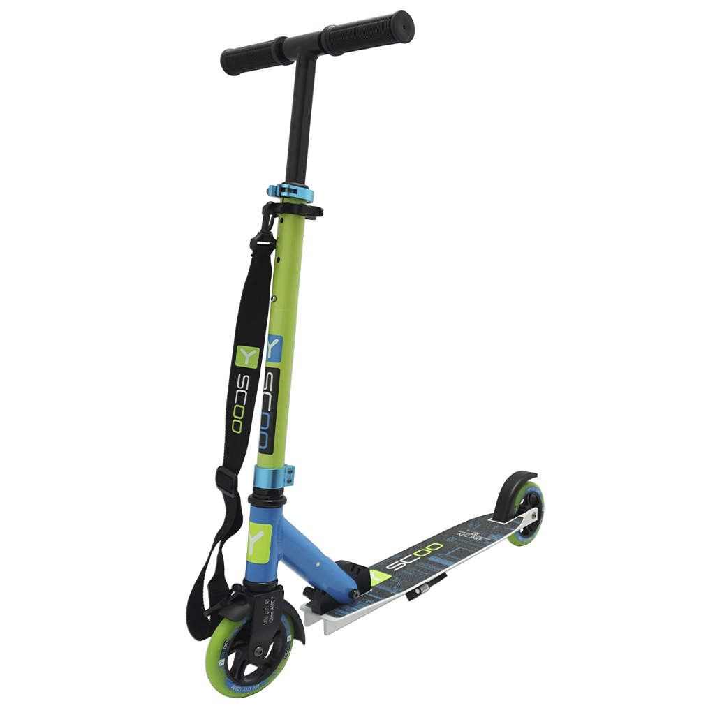 

Самокат Y-SCOO RT 125 mini city Montreal kiwi-blue