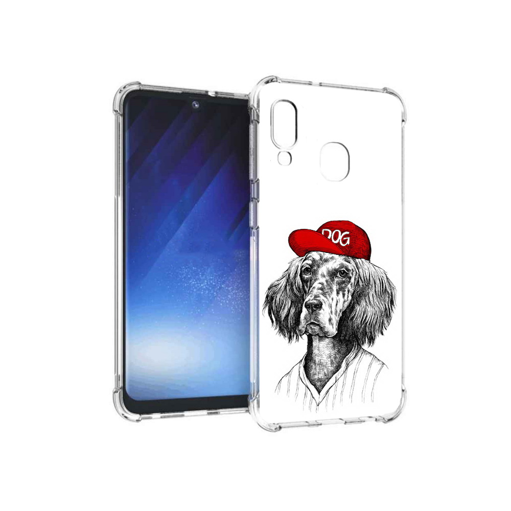 

Чехол MyPads Tocco для Samsung Galaxy A20e дог (PT133424.505.333), Прозрачный, Tocco