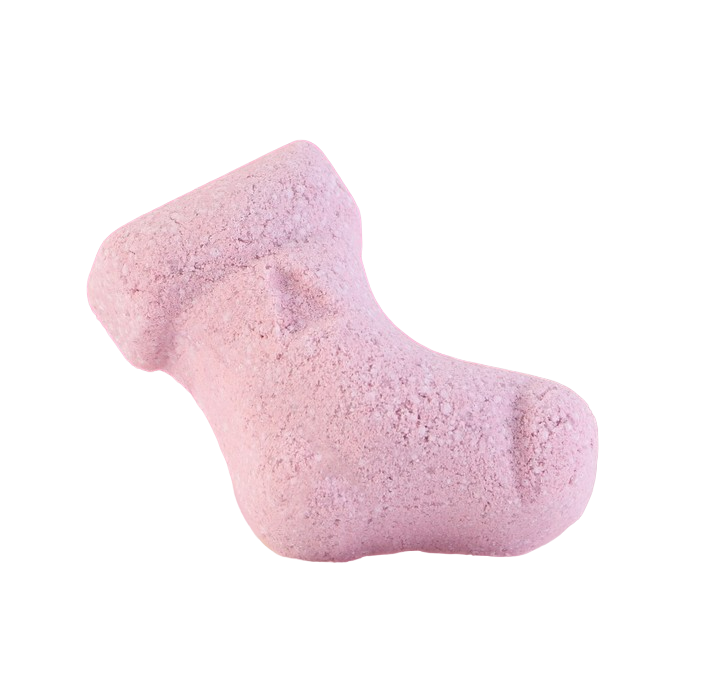Бомбочка для ванны Чистое счастье в виде носочка с ароматом ягод 100 гр