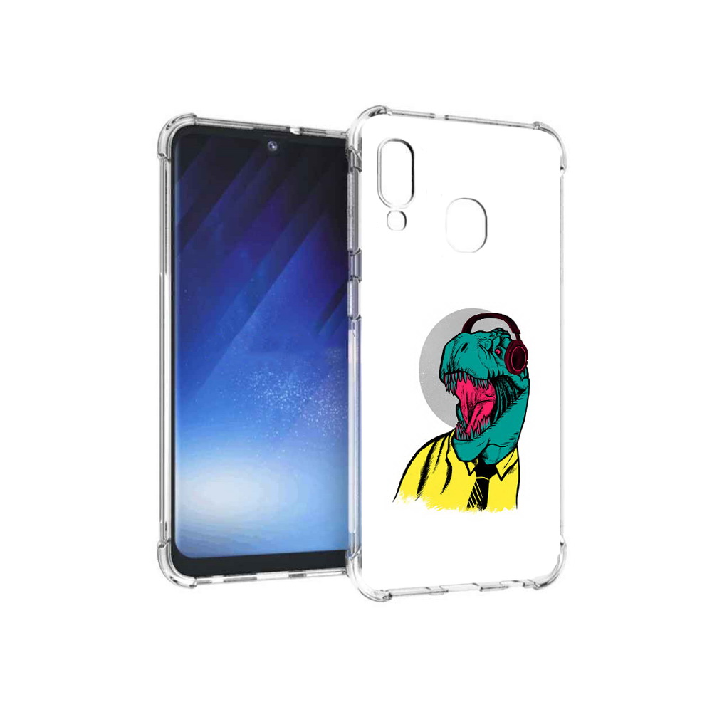 

Чехол MyPads Tocco для Samsung Galaxy A20e дино (PT133424.505.326), Прозрачный, Tocco