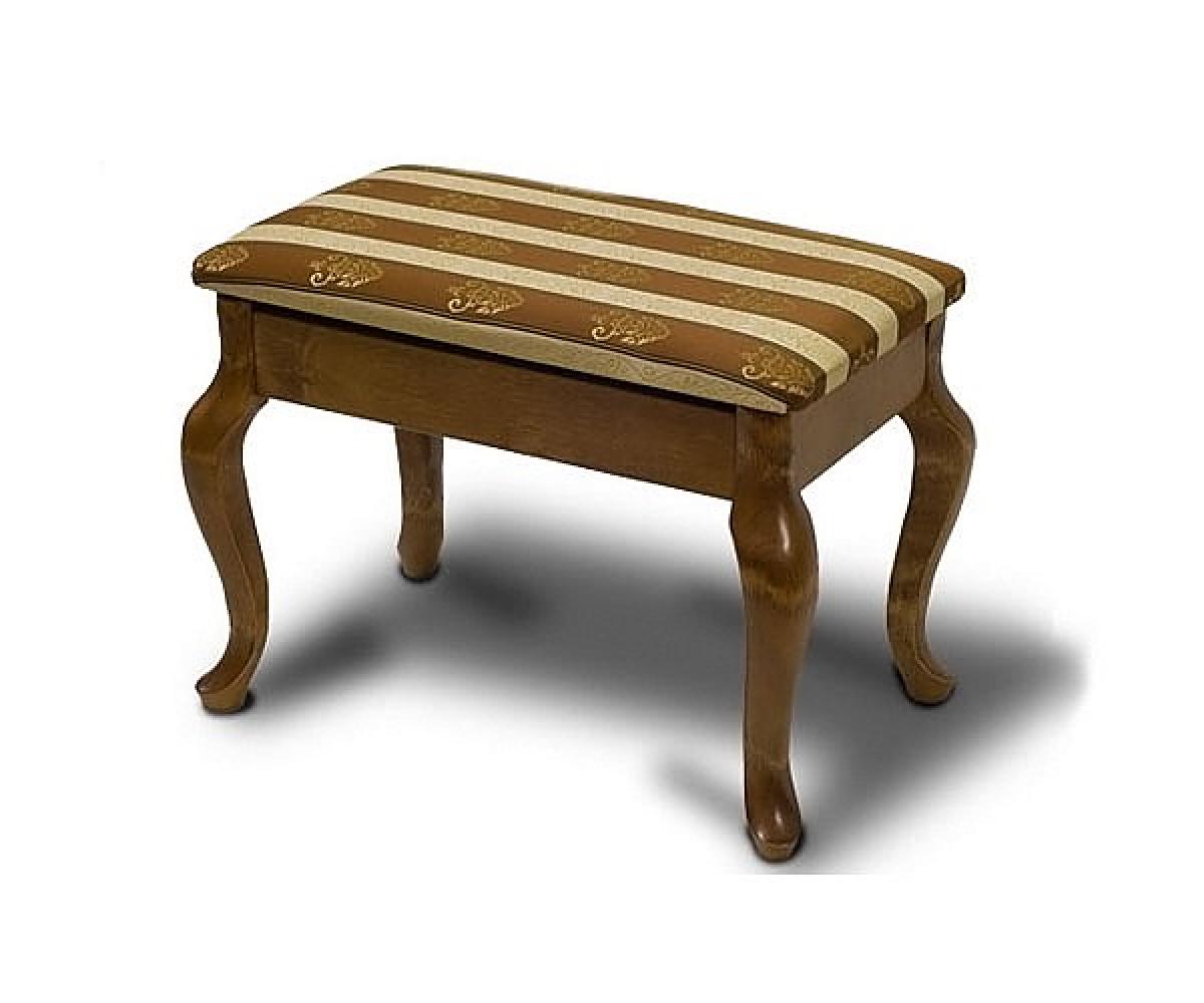 Банкетка Мебелик ретро с ящиком средне-коричневый