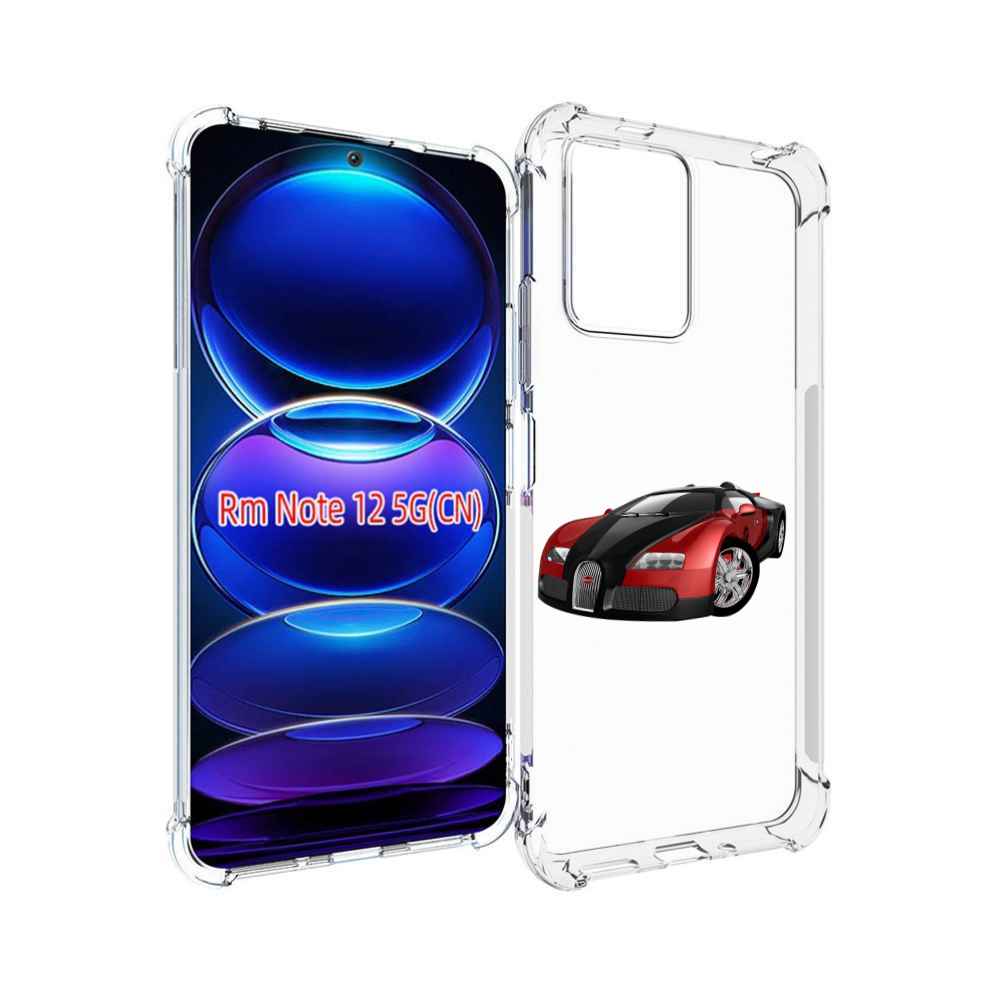 

Чехол Mypads Бука Мужской Для Xiaomi Redmi Note 12, Прозрачный, Tocco