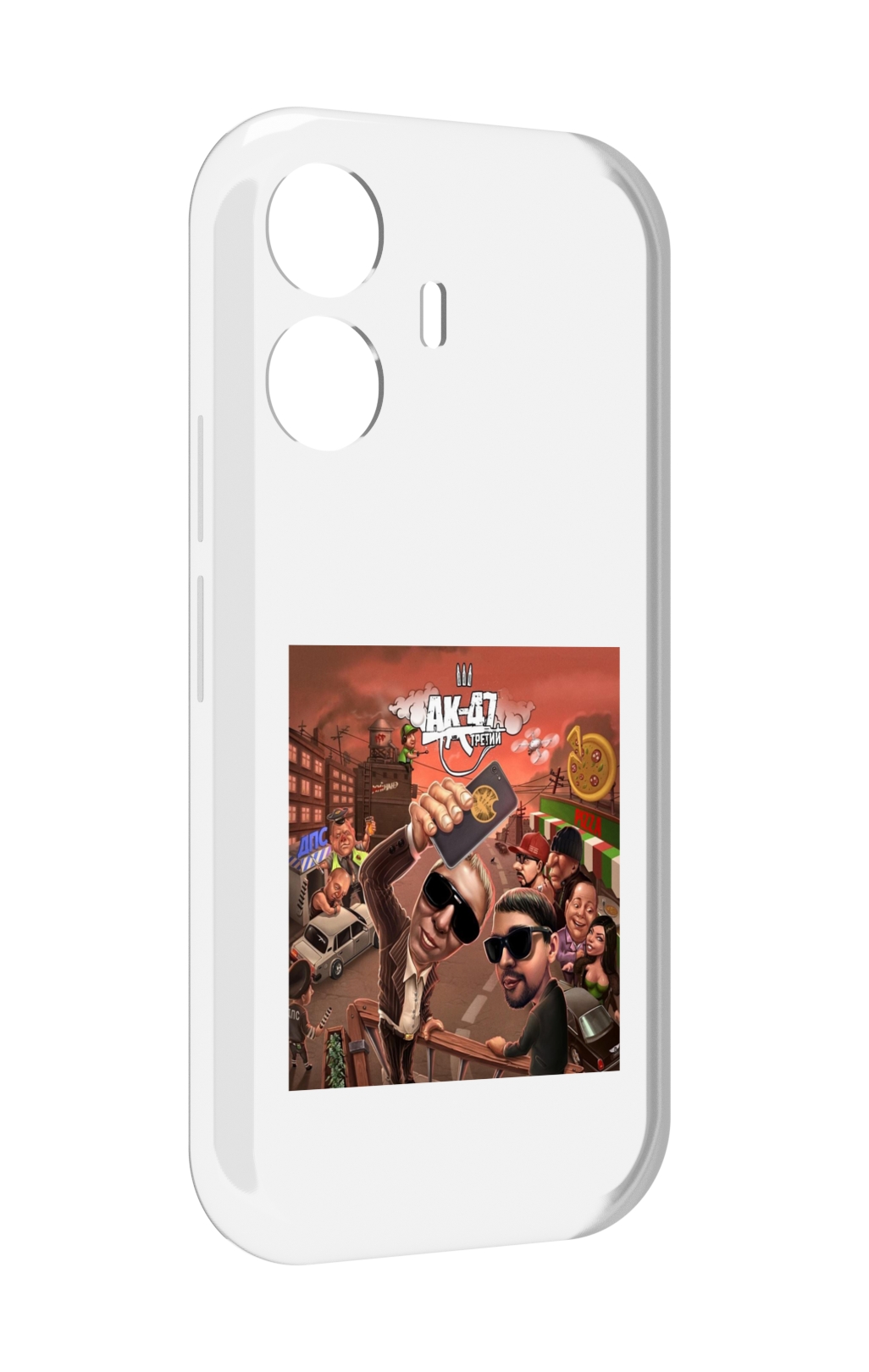 

Чехол MyPads Третий АК-47 для Vivo Y77E / Vivo iQOO Z6 Lite, Прозрачный, Tocco