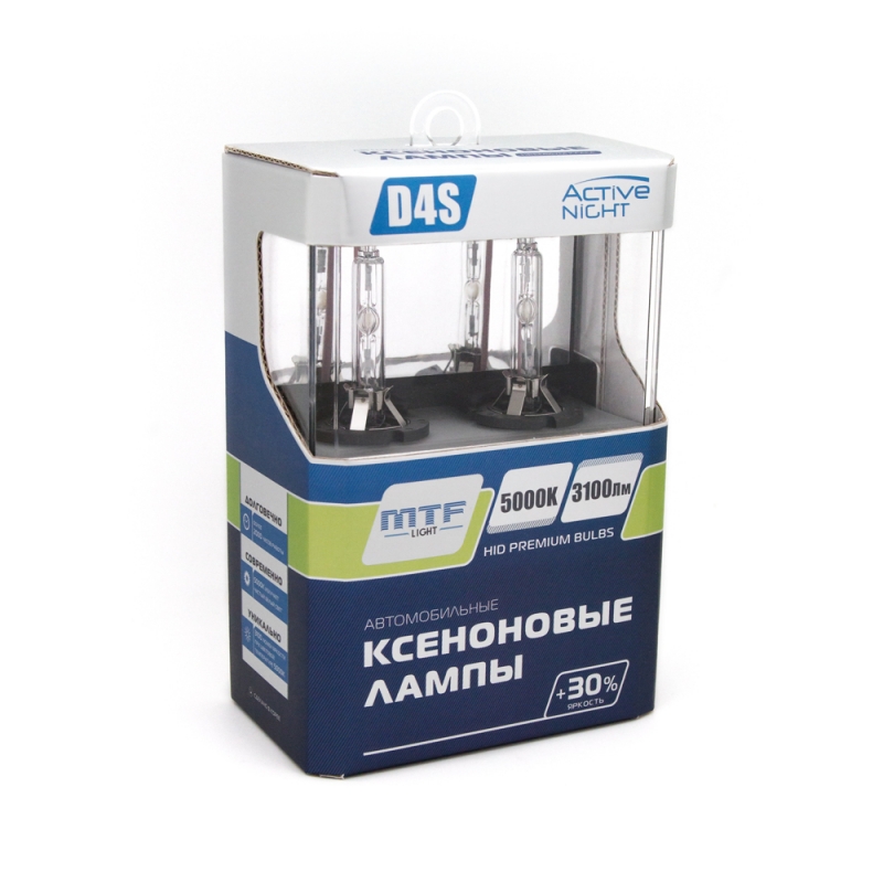 

Штатные ксеноновые лампы MTF Light Active Night D4S 5000K