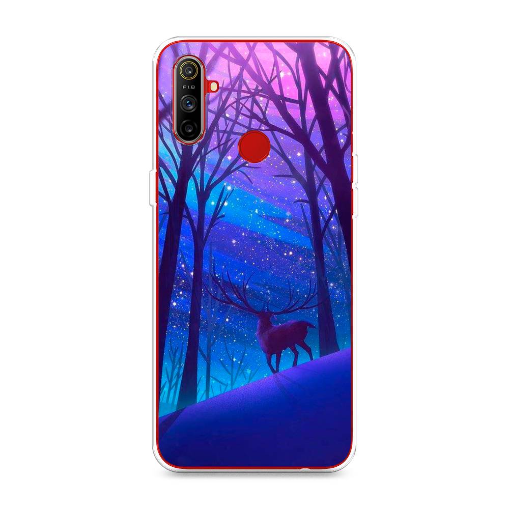 

Чехол Awog на Realme C3 "Северный олень", Разноцветный, 253050-2