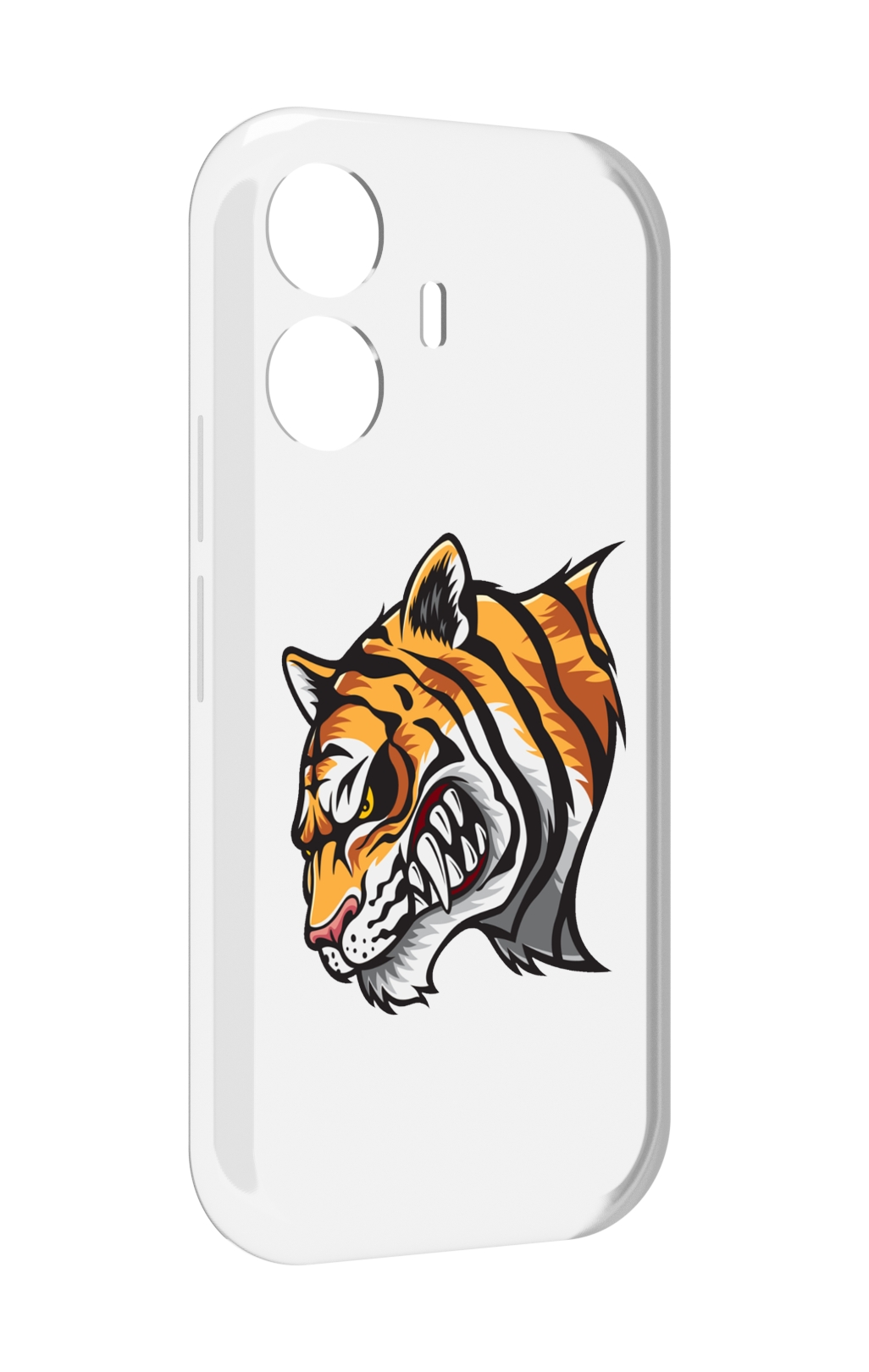 

Чехол MyPads Тигр для Vivo Y77E / Vivo iQOO Z6 Lite, Прозрачный, Tocco