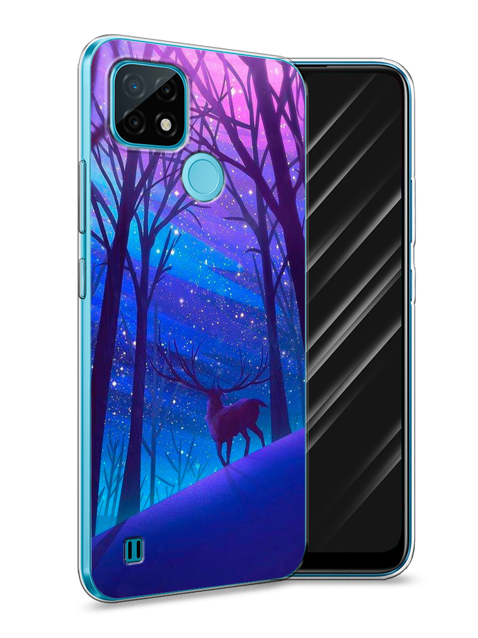 

Чехол Awog на Realme C21 "Северный олень", Разноцветный, 254950-2