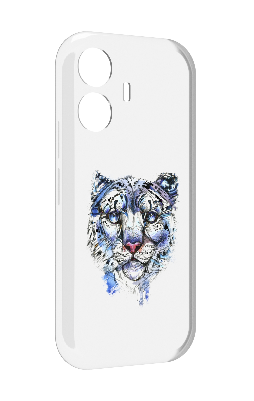 

Чехол MyPads Тигр 4 для Vivo Y77E / Vivo iQOO Z6 Lite, Прозрачный, Tocco