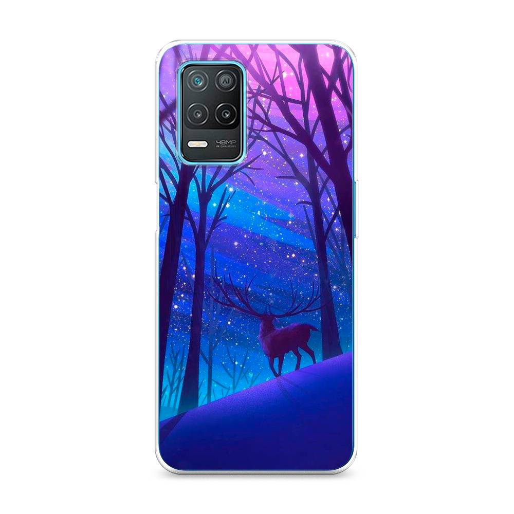 

Чехол Awog на Realme 8 5G/Narzo 30 5G "Северный олень", Разноцветный, 257050-2