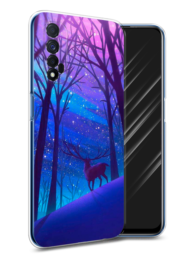 

Чехол Awog на Realme 7 "Северный олень", Разноцветный, 254150-2
