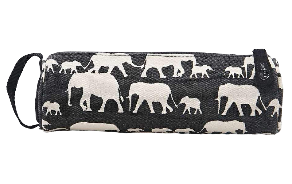 

Пенал Mi-Pac Pencil Case Elephants Black черный