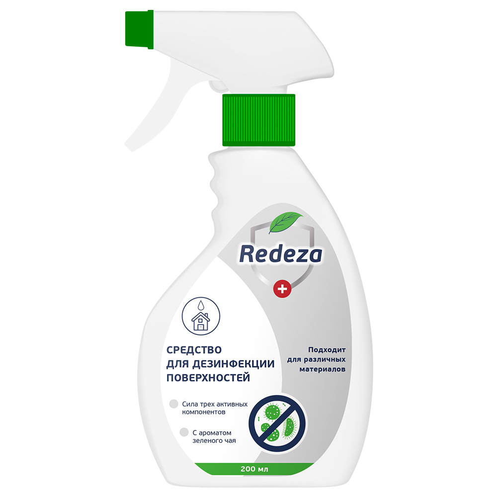 

Средства для уборки и дезинфекции мест обитания животных REDEZA 200 мл