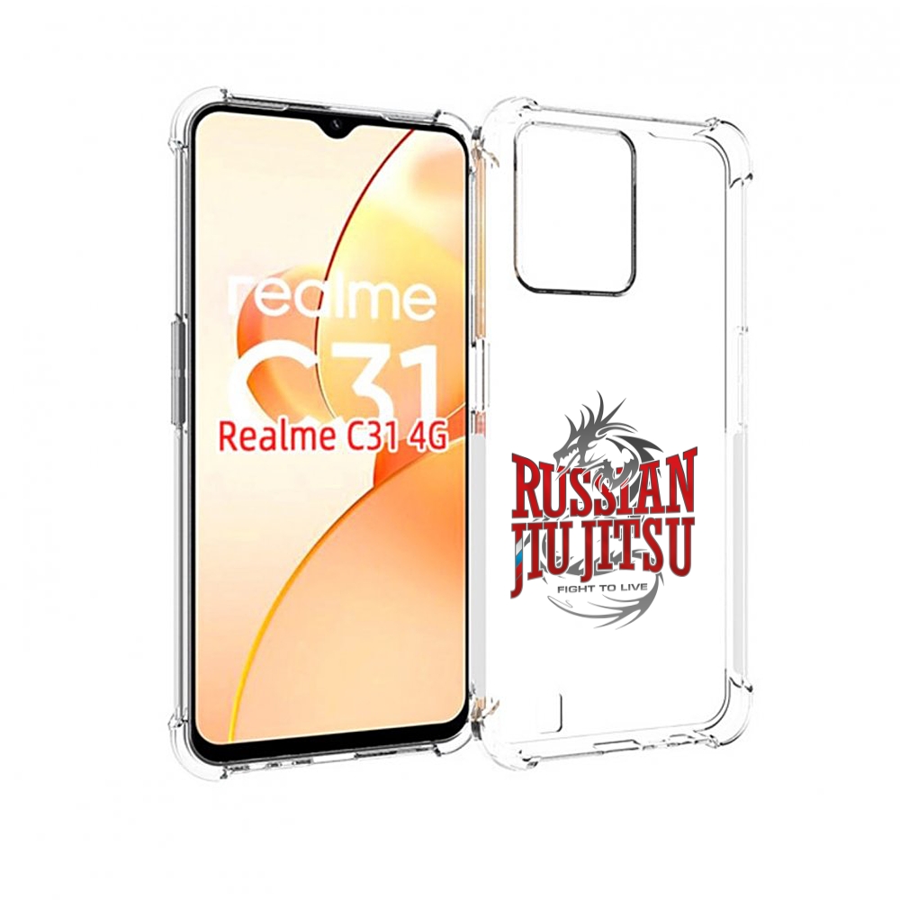 

Чехол MyPads джиу джитсу для OPPO Realme C31, Прозрачный, Tocco