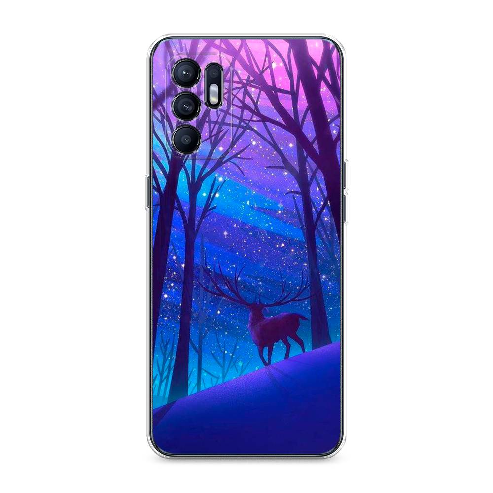 

Чехол Awog на Oppo Reno 6 4G "Северный олень", Разноцветный, 257850-2