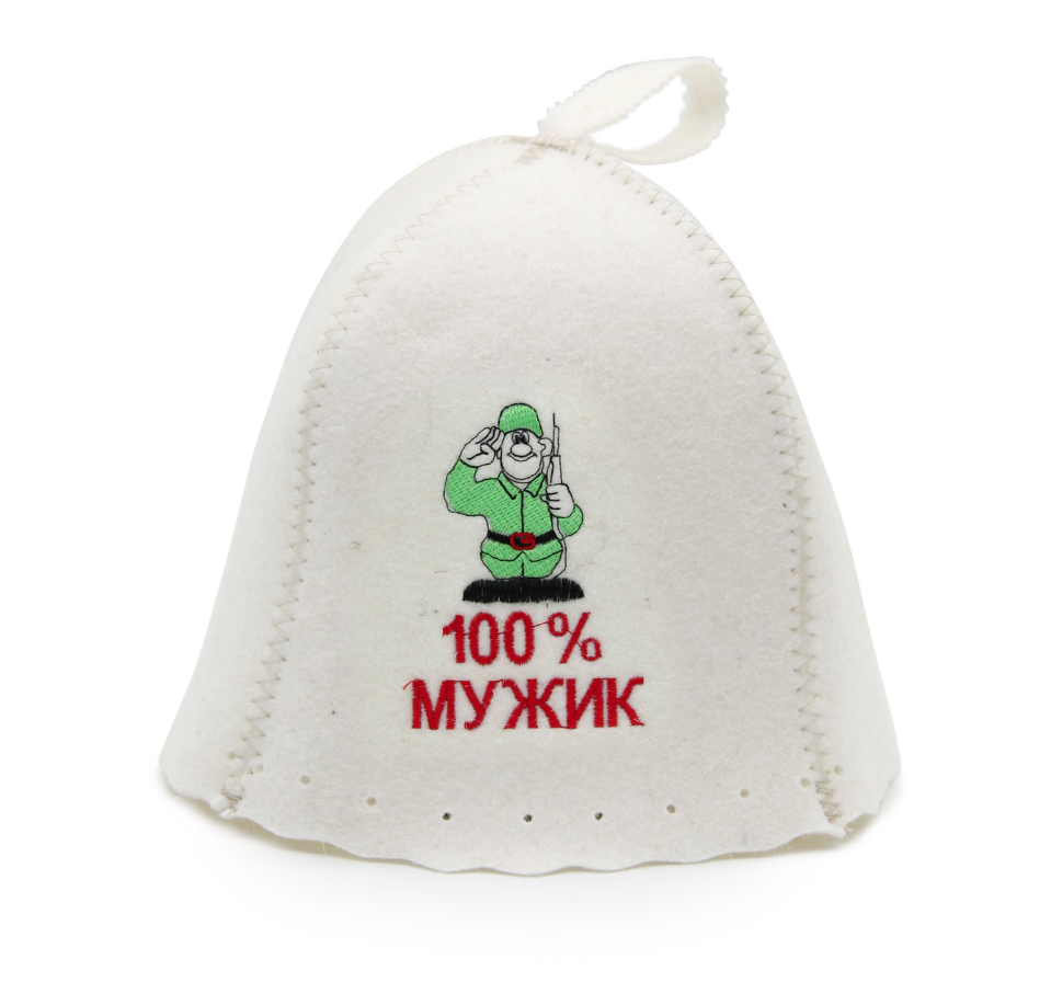 

Шапка для бани 2000000002927, Белый