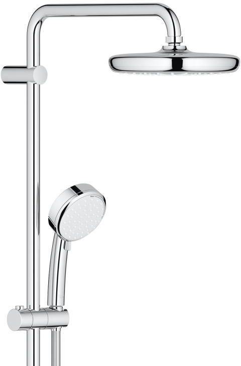 Душевой гарнитур Grohe New Tempesta Cosmopolitan 26224001 душевой гарнитур milardo shower set 3503f60m16 с лейкой d 80 мм со стойкой 600 мм с мыльницей