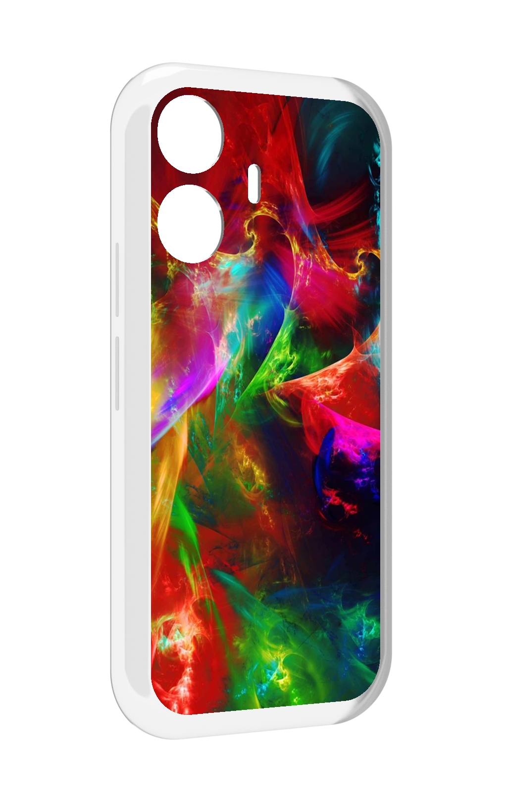 

Чехол MyPads Сияние-красок для Vivo Y77E / Vivo iQOO Z6 Lite, Прозрачный, Tocco