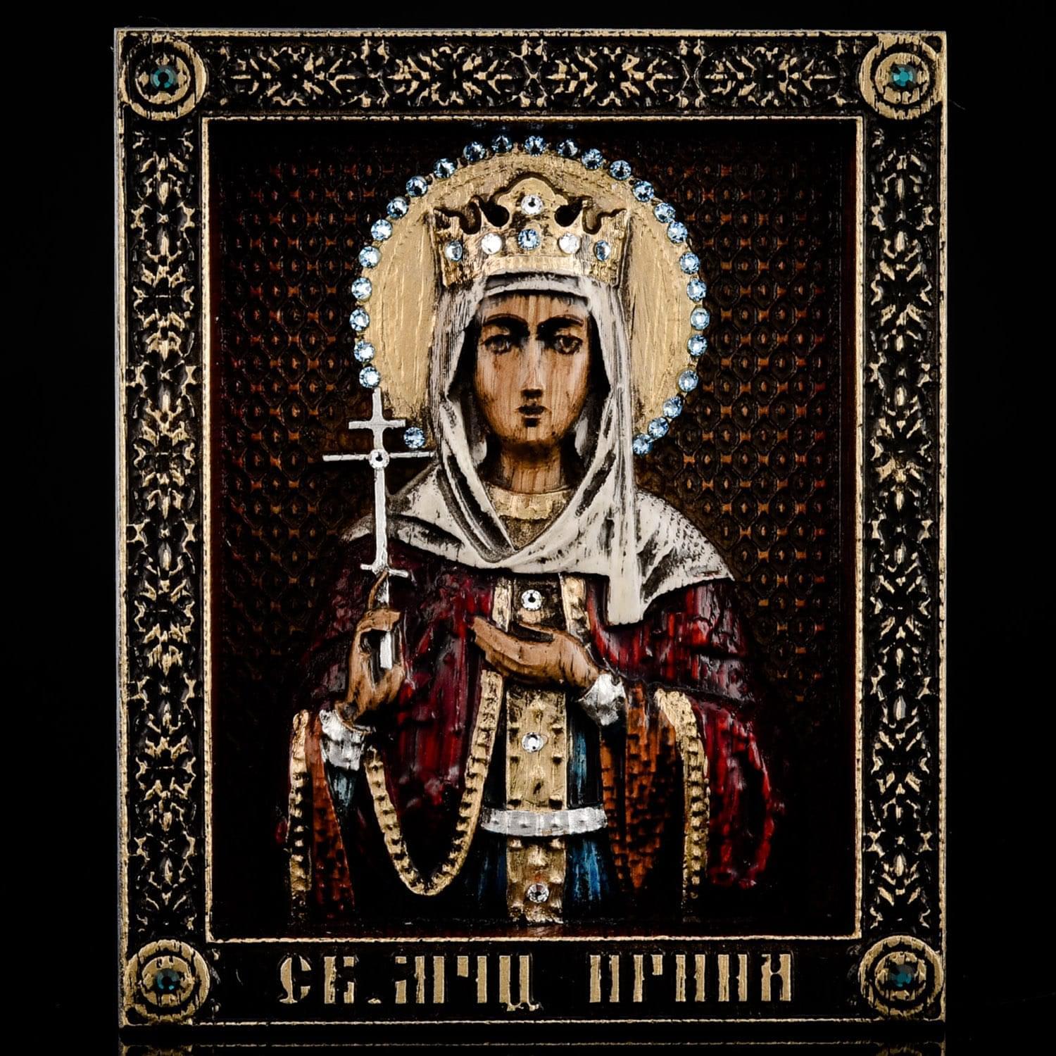 

Икона "Святая Ирина" 12 х 15 см