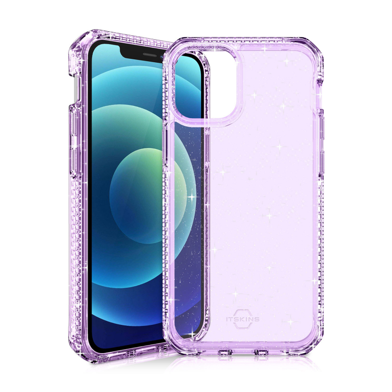 Чехол антибактериальный ITSKINS HYBRID SPARK для Apple iPhone 12 mini (5.4