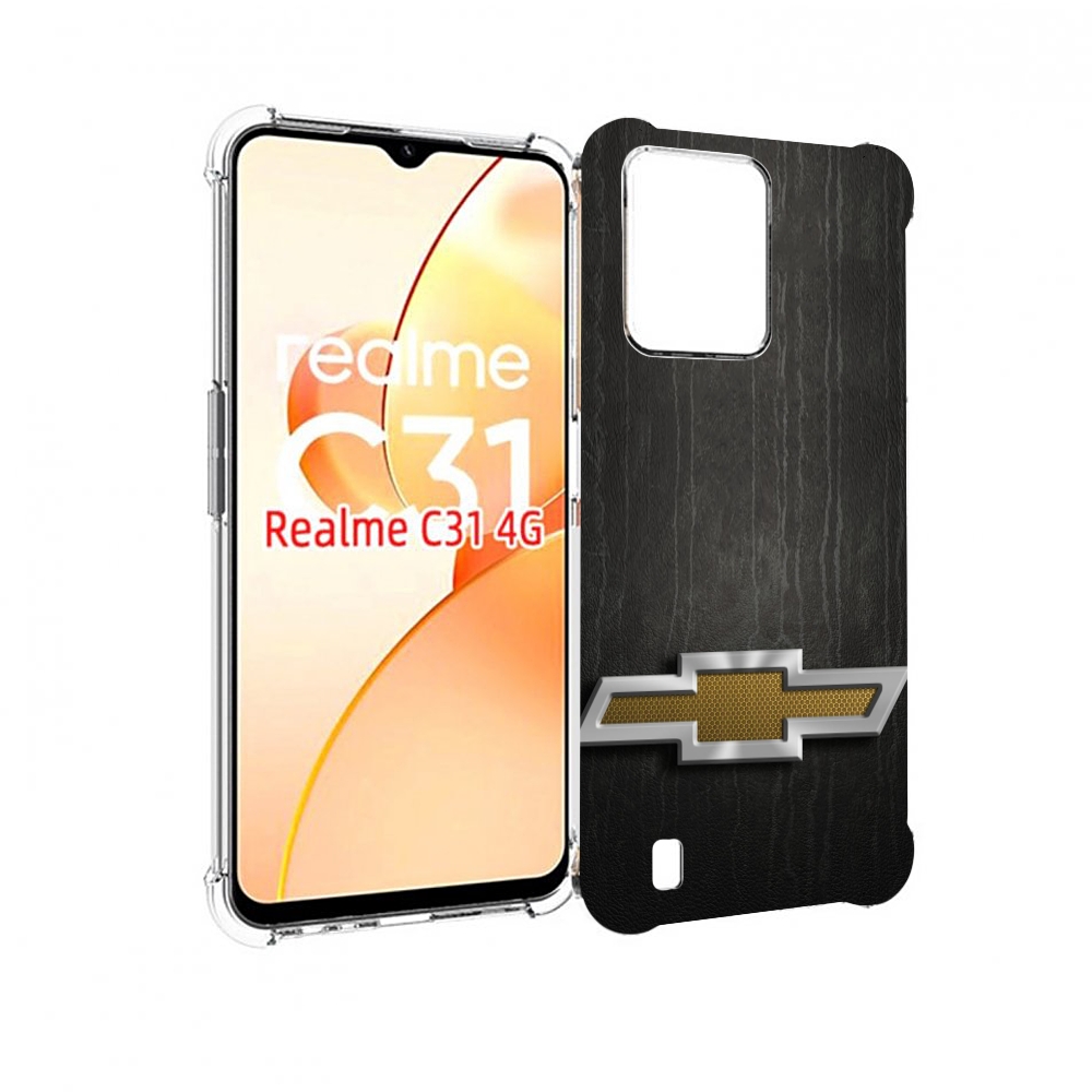 

Чехол MyPads chevrolet 2 для OPPO Realme C31, Прозрачный, Tocco