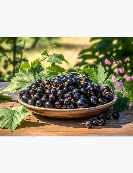 

Алмазная мозаика на подрамнике Чёрная смородина, 70x50 см, 63520, ПРА-314